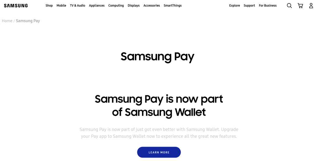 samsung pay charges